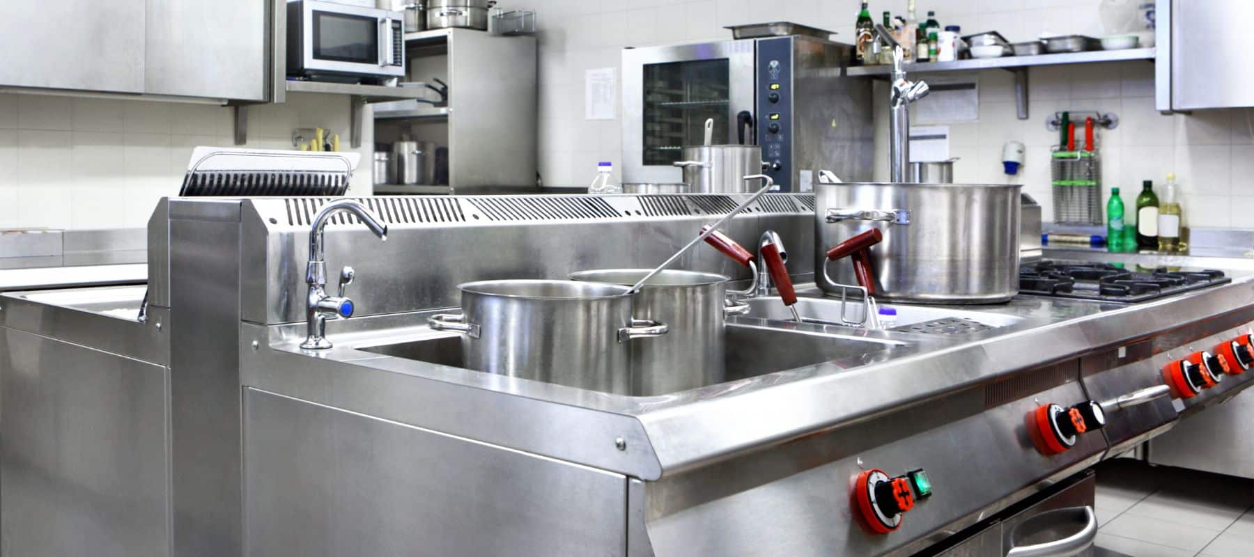 reverse osmosis system in a commercial kitchen